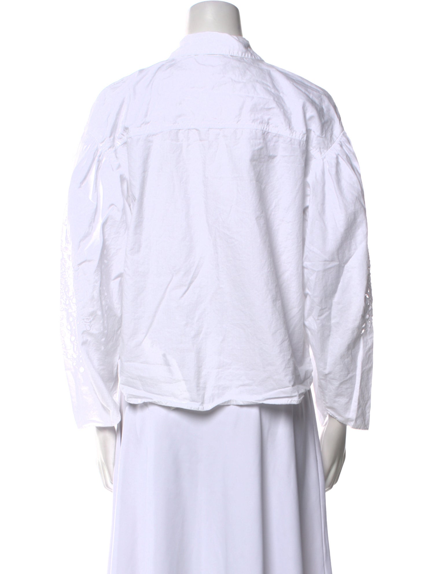 Tanya Taylor Long Sleeve Button-Up Top